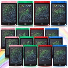 Zhehao 32-piece LCD writing tablet set for kids, mess-free creativity
