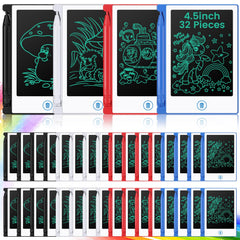 Zhehao 32-piece mini LCD writing tablet set for classroom sharing and learning.