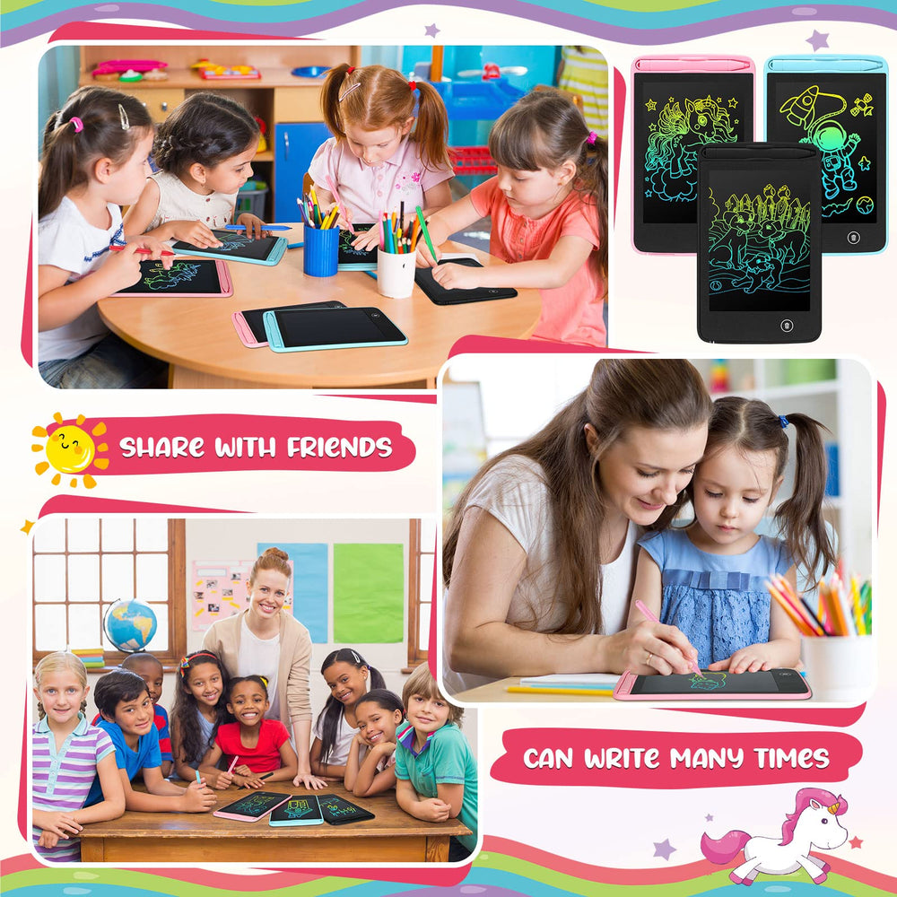 6.5-inch LCD screen offers a compact, kid-friendly drawing surface.
