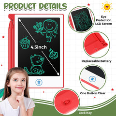 Zhehao portable LCD writing pad for kids offers erasable creativity on the go.