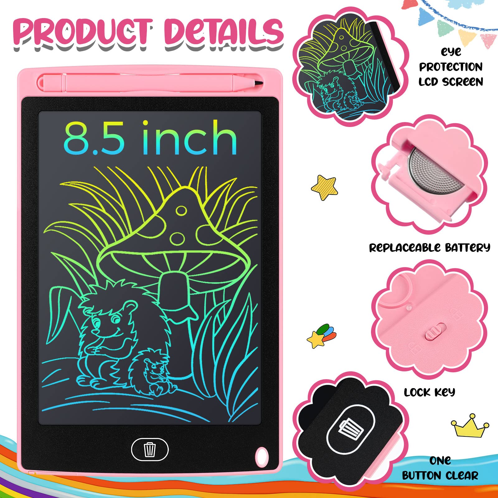 Zhehao reusable screen pad makes mess-free drawing easy for kids