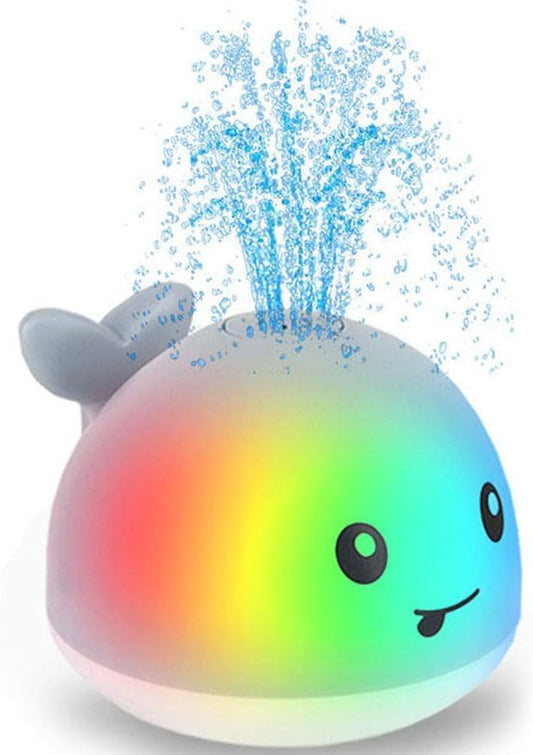 ZHENDUO baby bath toy whale sprayer with lights for engaging bath time.