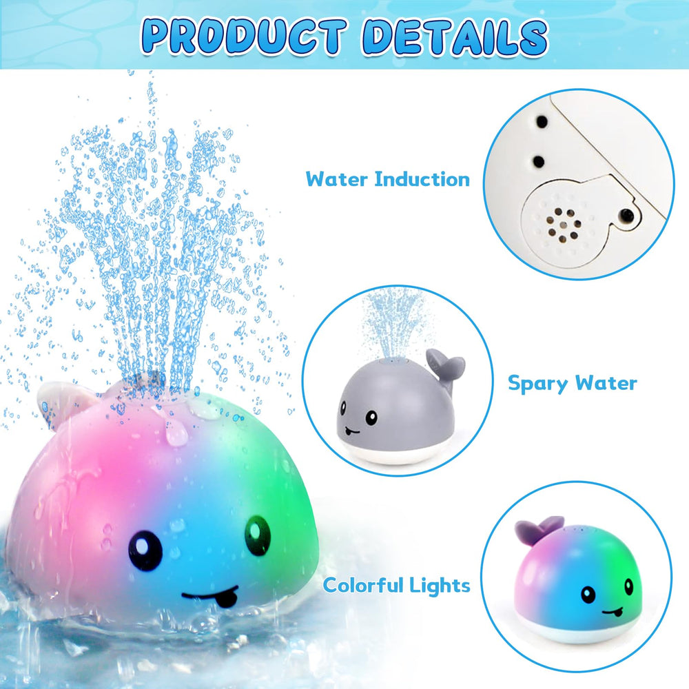 ZHENDUO USB-chargeable bath toy for mess-free playtime and continuous fun
