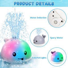 ZHENDUO USB-chargeable bath toy for mess-free playtime and continuous fun