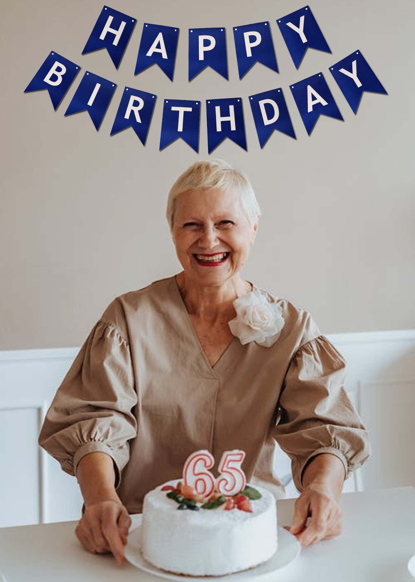 ZHENGYE birthday supplies keepsake banner for lasting memories