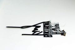 ZHENGYE Crown King topper with protective film on both sides before use.