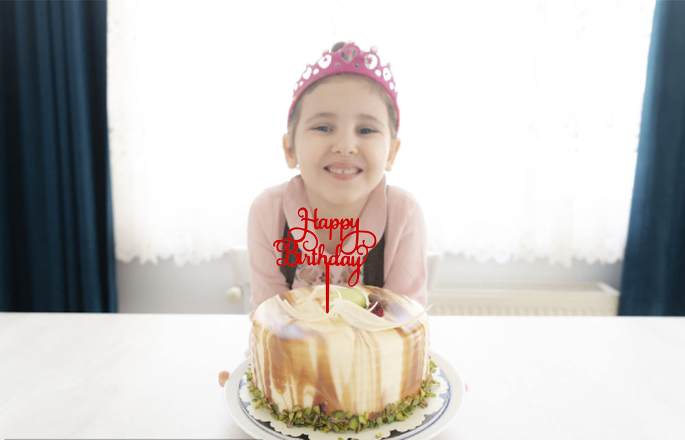 ZHENGYE red topper offers multiple styles to match cakes.