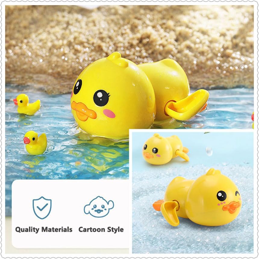 ZHFUYS wind-up crab bath toy crawls through water for tactile exploration