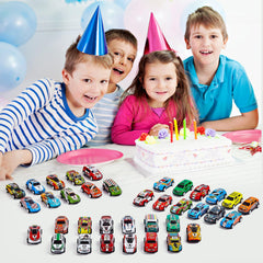 ZHFUYS colorful race cars offer variety that sparks storytelling and role-play.