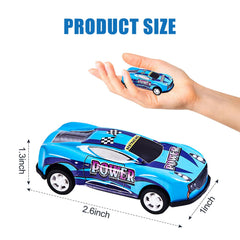 ZHFUYS metal pull back cars with kid-friendly ABS chassis promote safe, durable play.