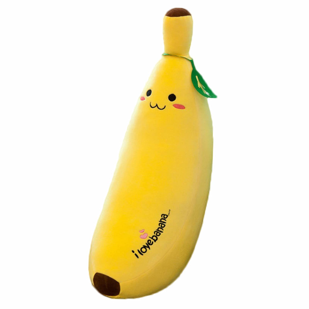zhidiloveyou banana plush full view showing its cuddly, inviting form for naps and hugs
