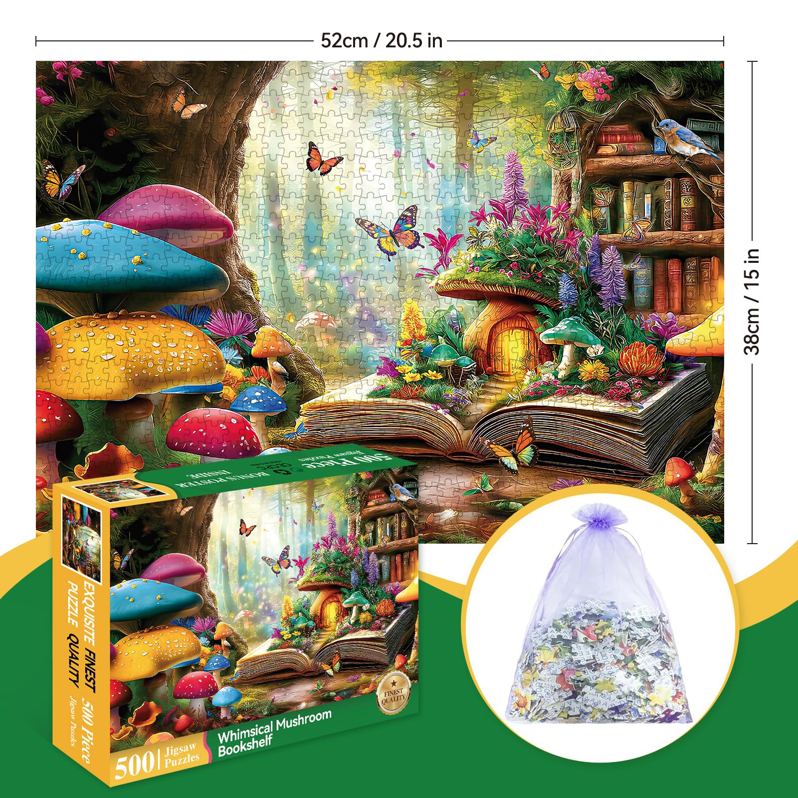 Zhiseoyi glowing forest render highlighting magical glow and rich colors for mindful puzzle breaks