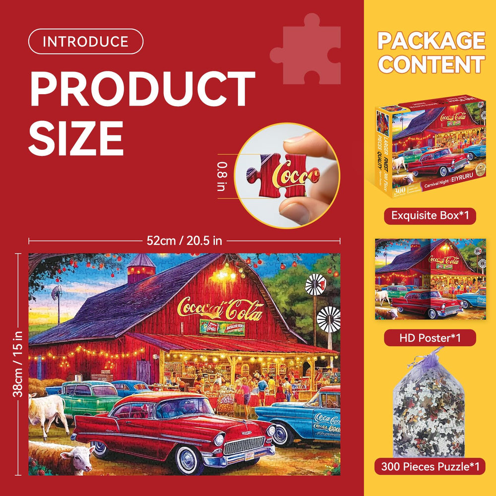 Zhiseoyi matte finish pieces reduce glare for comfortable puzzling.