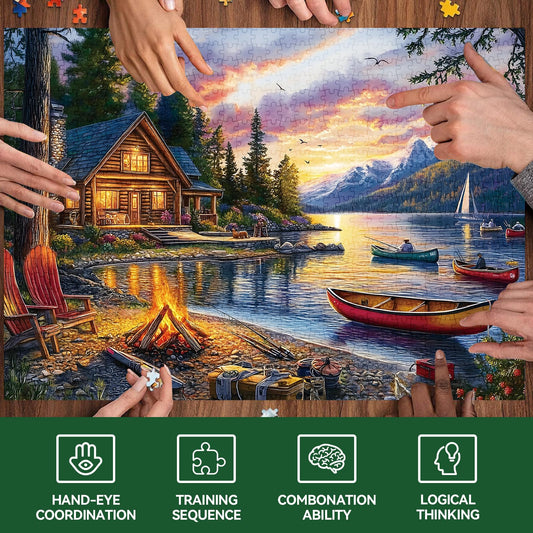 Zhiseoyi interlocking puzzle pieces connect securely for a smooth solving experience
