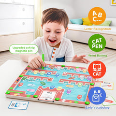 zhiwuzhu Wooden Montessori activities encourage fine motor skills