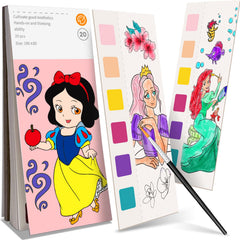 ZHOC built in paints page enables mess free creativity for kids.