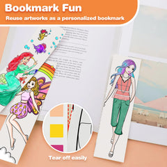 ZHOC reusable bookmarks turn finished art into keepsakes.