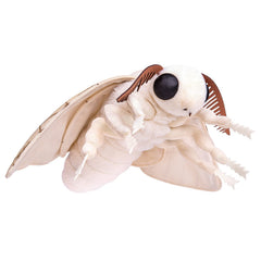 ZHONGXIN MADE Silk Moth Plush with large wings for display and cuddles