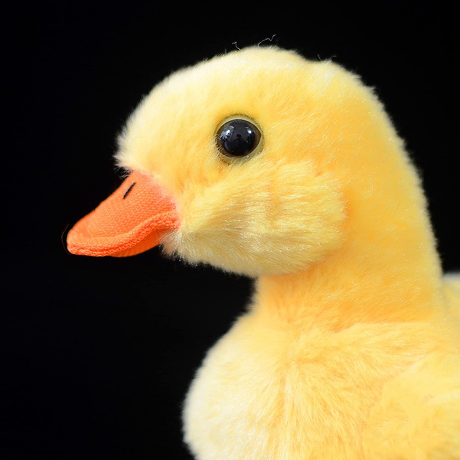 ZHONGXIN MADE Yellow Little Duck Plush shows detailed stitching and craftsmanship.