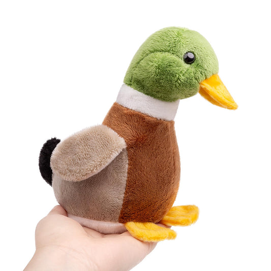 ZHONGXIN Mallard Duck Plush Toy fabric texture emphasizes softness and durable comfort