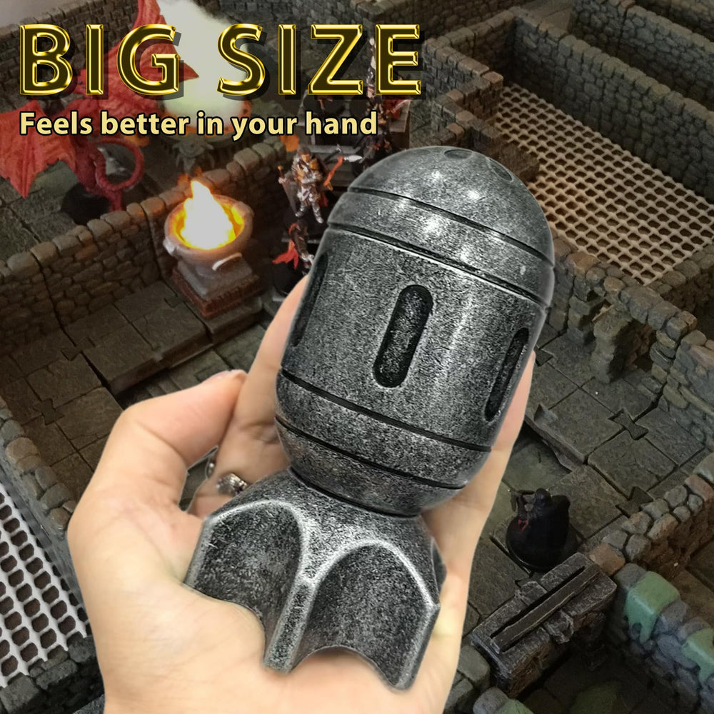 ZHOORQI spinning-dice-container showing impressive inertia and premium heft