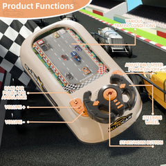 Zhorange steering wheel with buttons and sounds enhances hand-eye coordination