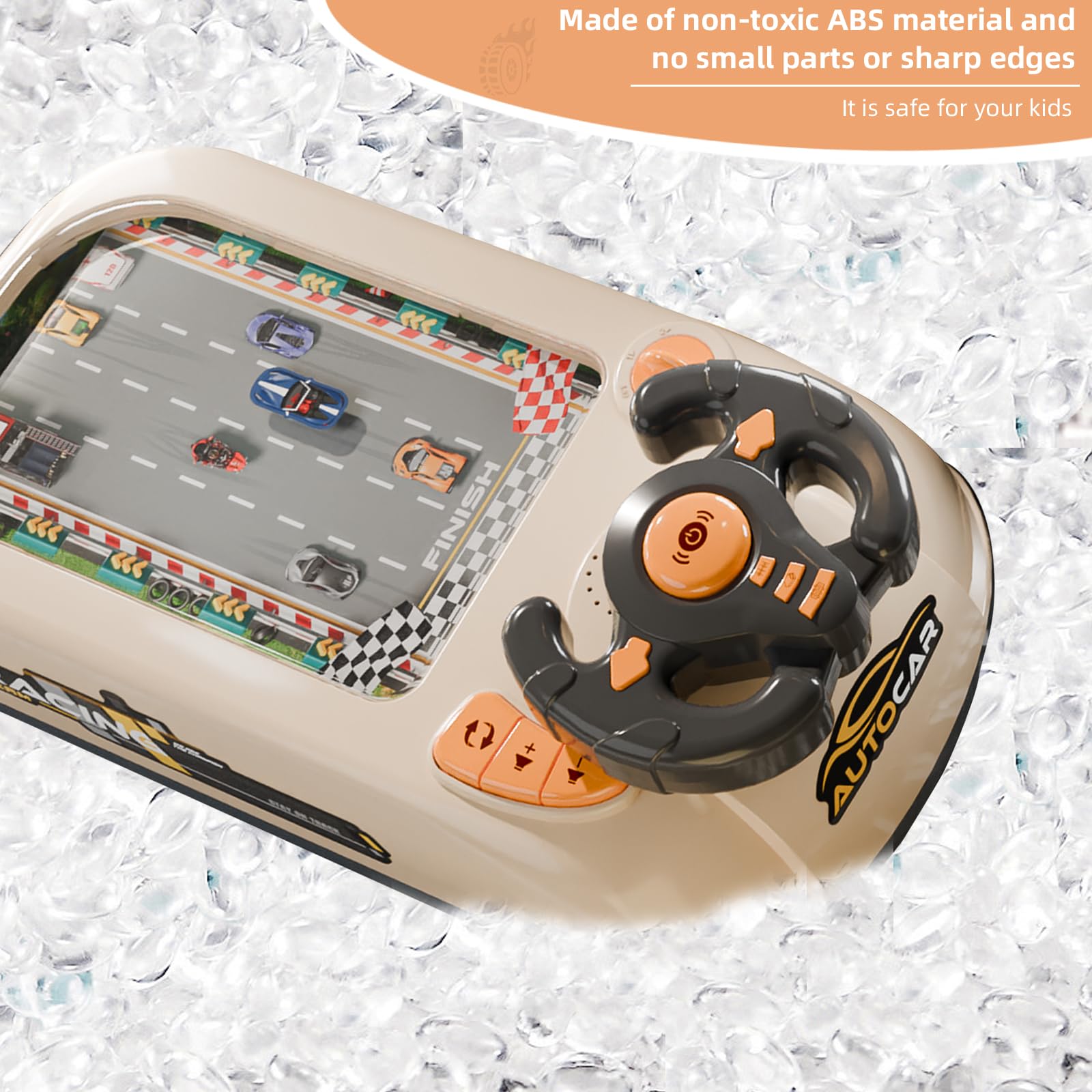 Zhorange suction cups keep the steering wheel securely in place