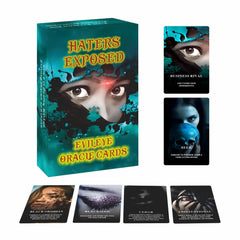ZHQGYN Evil Eye Oracle Cards front view for quick insight prompts