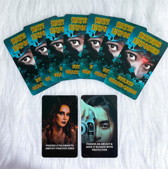 ZHQGYN Eyewitness Exposed card with vivid symbolism for reflection