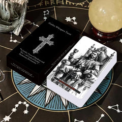 ZHQGYN Gothic Whispers card 6 blends major/minor imagery to spark curiosity.