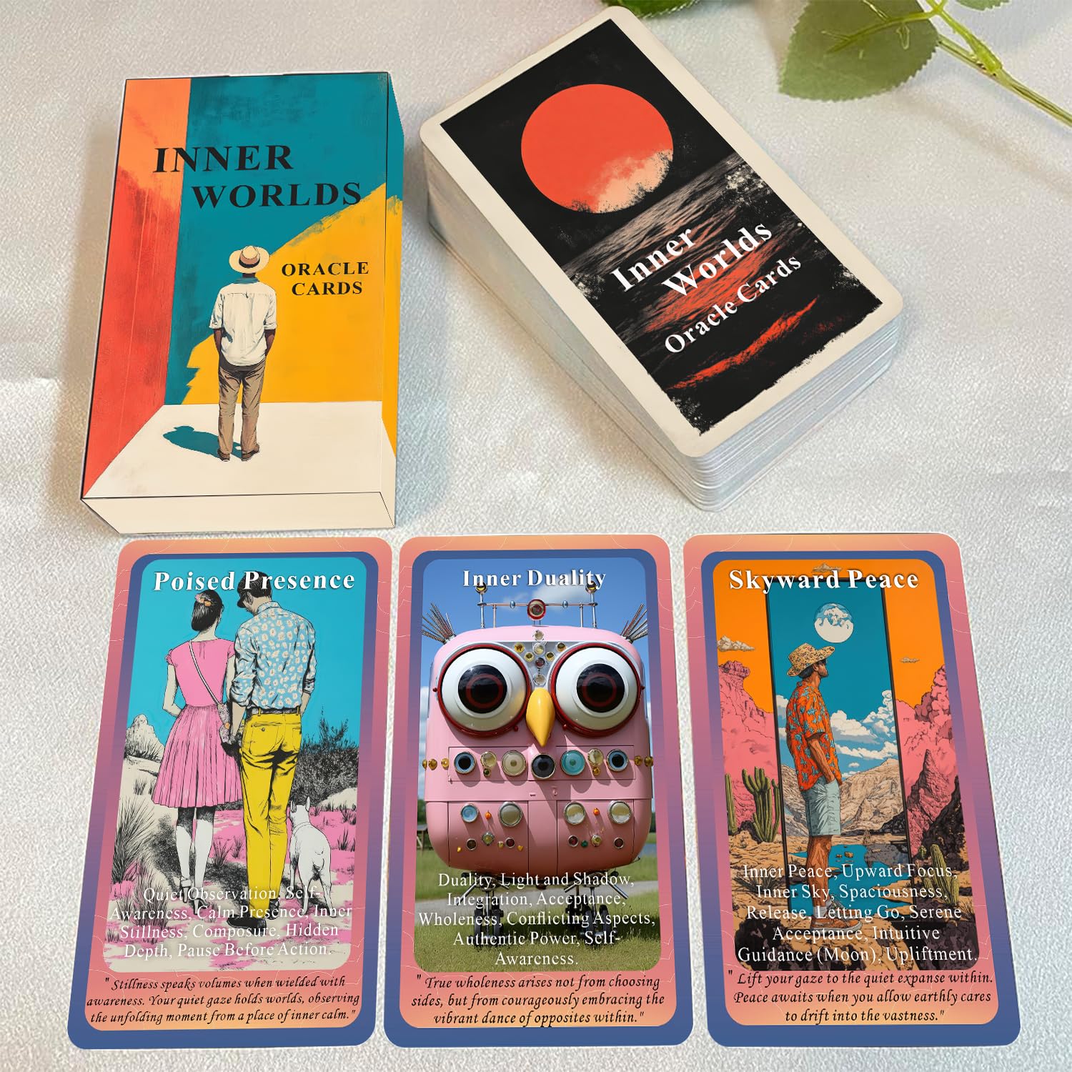 ZHQGYN Inner Worlds card 5 suggests pathways to self-acceptance