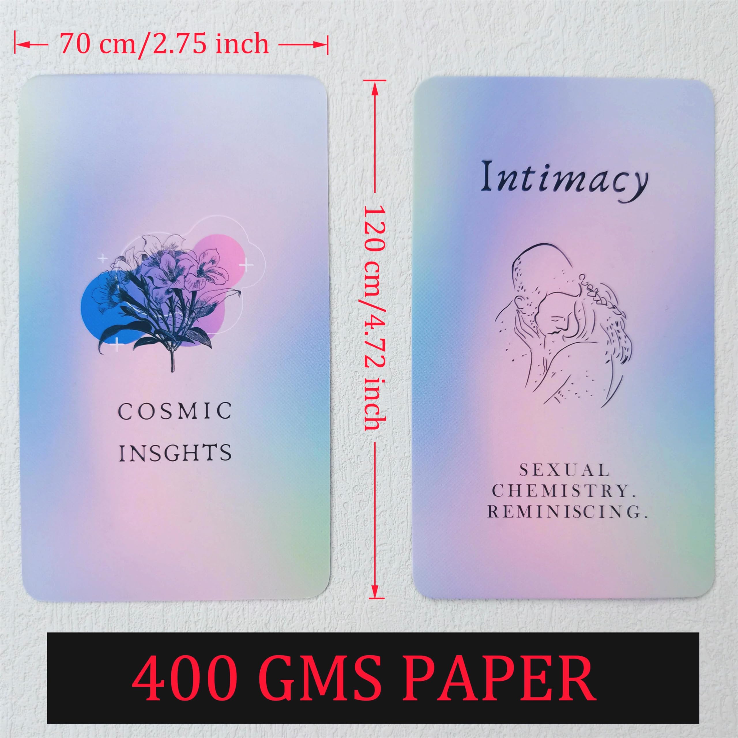 ZHQGYN Love Oracle Cards spread demonstrates flexible layouts for dating and relationship insights.