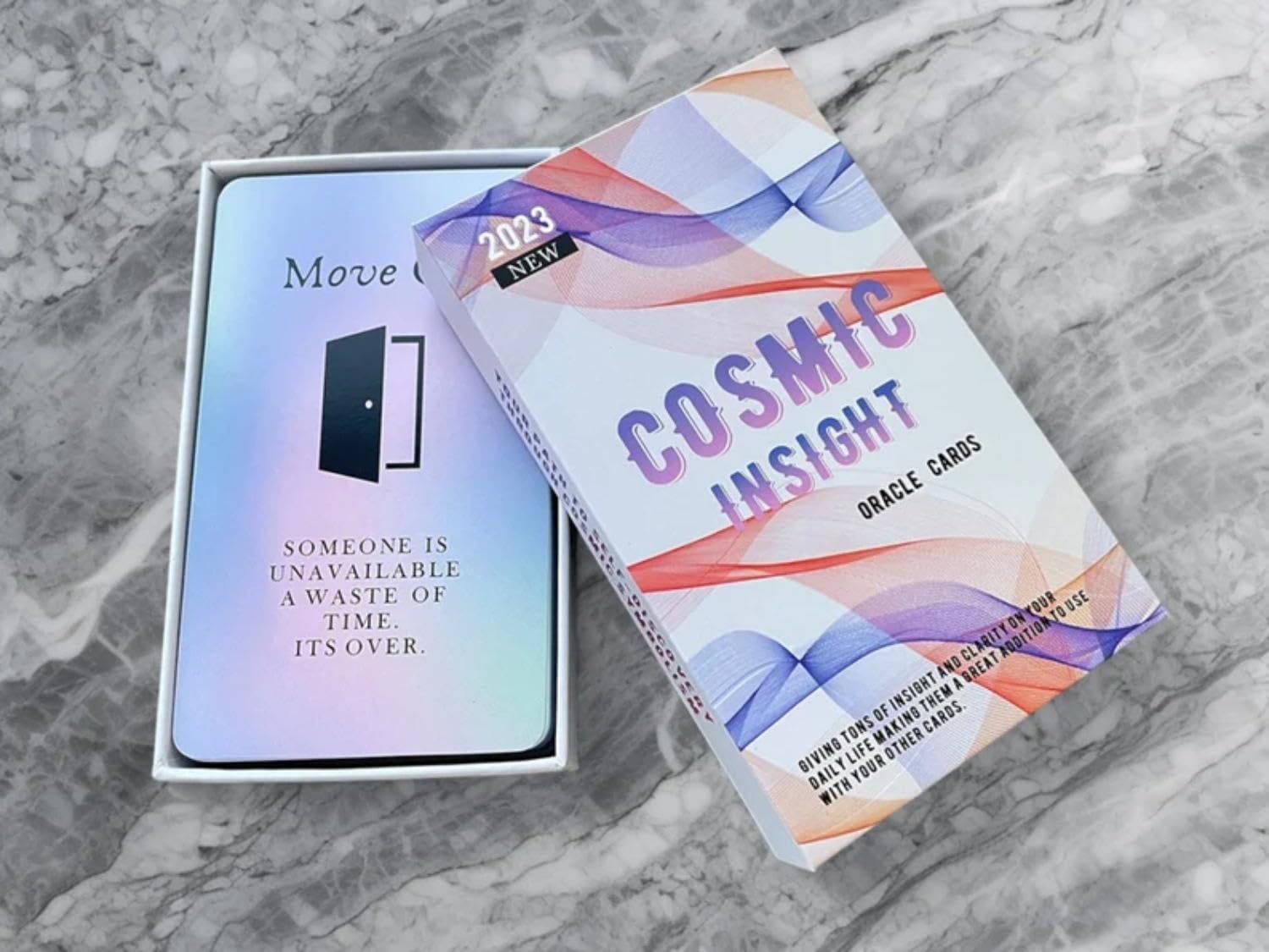 ZHQGYN Love Oracle Deck cover shows an elegant design for romantic readings.