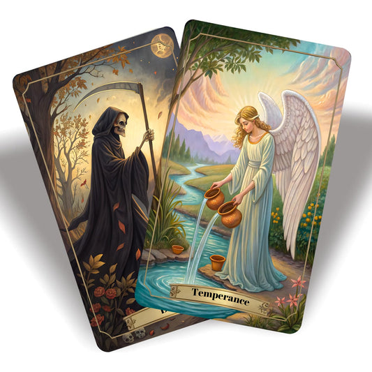 ZHQGYN Renaissance Tarot cards spread, revealing intricate symbolism for readers.
