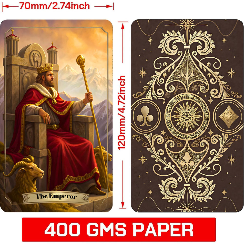 ZHQGYN Renaissance Tarot guidebook page highlights beginner meanings.