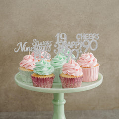 ZHUOWEISM 30pc cupcake topper pack ready-to-use for quick decorating