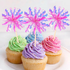 ZHUOWEISM baby shower cupcake picks elevate dessert table