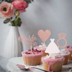 ZHUOWEISM wedding idea toppers decorate dessert table