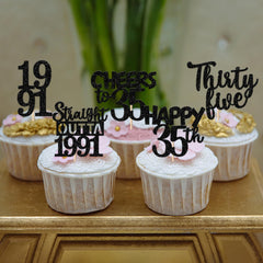ZHUOWEISM cake decoration sticks add quick, mess-free dessert accents.