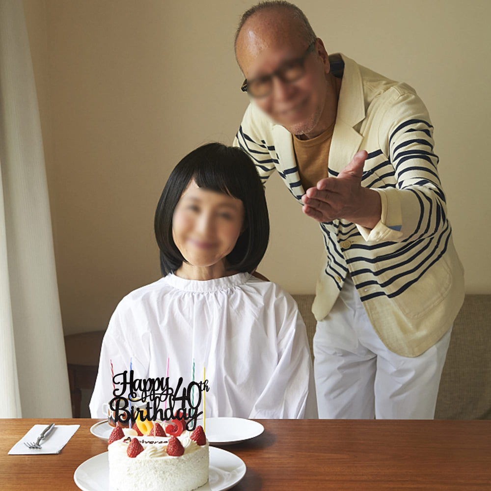 ZHUOWEISM cake topper fits most cakes for versatile decorating.