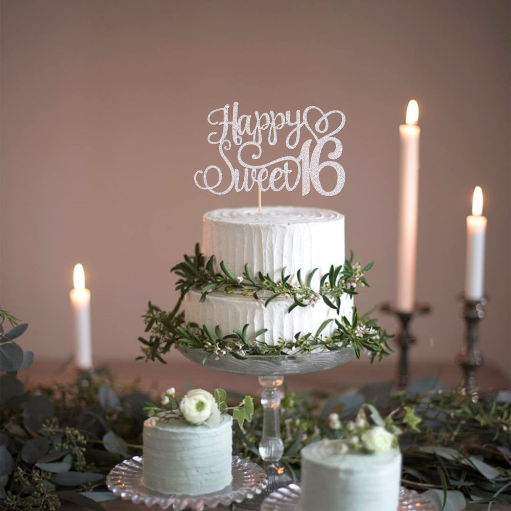 ZHUOWEISM Cake topper with food-grade stick ensures safe dessert decoration.