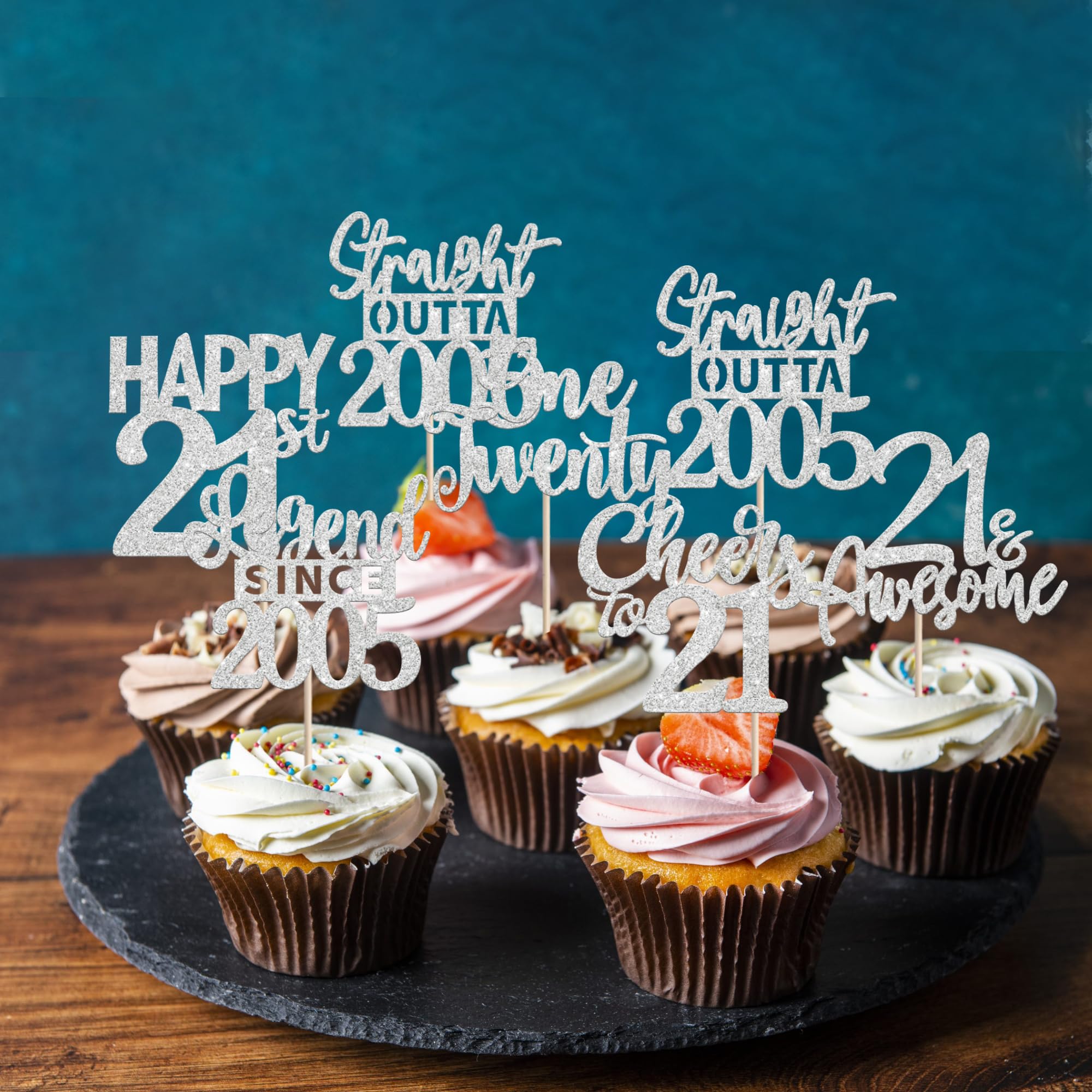 ZHUOWEISM cheers to 21 years toppers highlight celebratory desserts