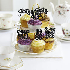 ZHUOWEISM cheers to 40 years design elevates anniversary dessert displays
