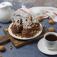 ZHUOWEISM cupcake-decorations-supplies topper versatile for cupcakes, ice cream, fruit.