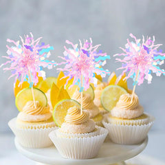 ZHUOWEISM double-sided toppers stay vibrant from every angle.