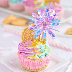 ZHUOWEISM food-grade foil sticks ensure sturdy toppers for events.