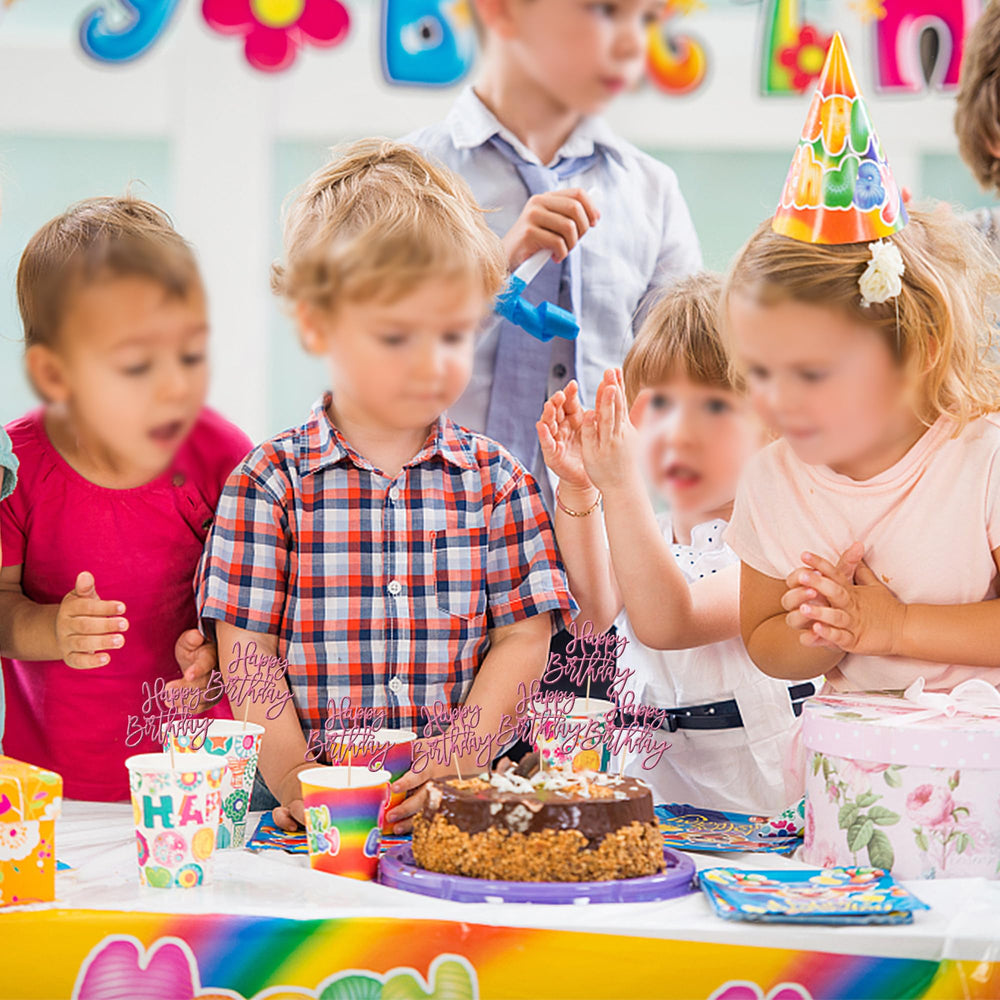 Festive ZHUOWEISM toppers enhance dessert photos and party visuals