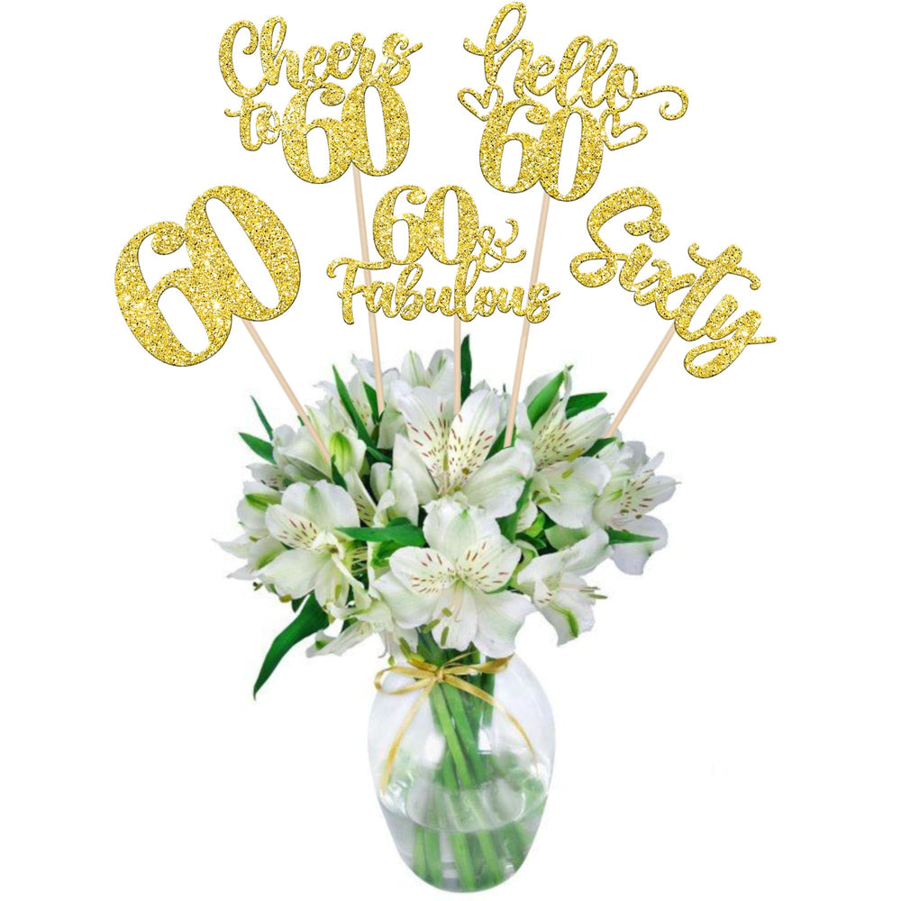 ZHUOWEISM Hello 60 Fabulous centerpiece sticks add sparkle to tables for a festive look