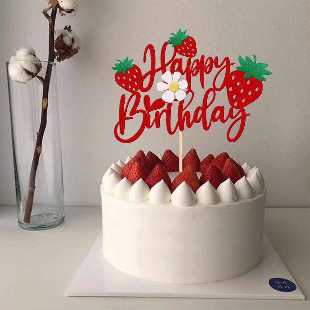 ZHUOWEISM kids birthday decoration topper is sturdy and easy to insert.