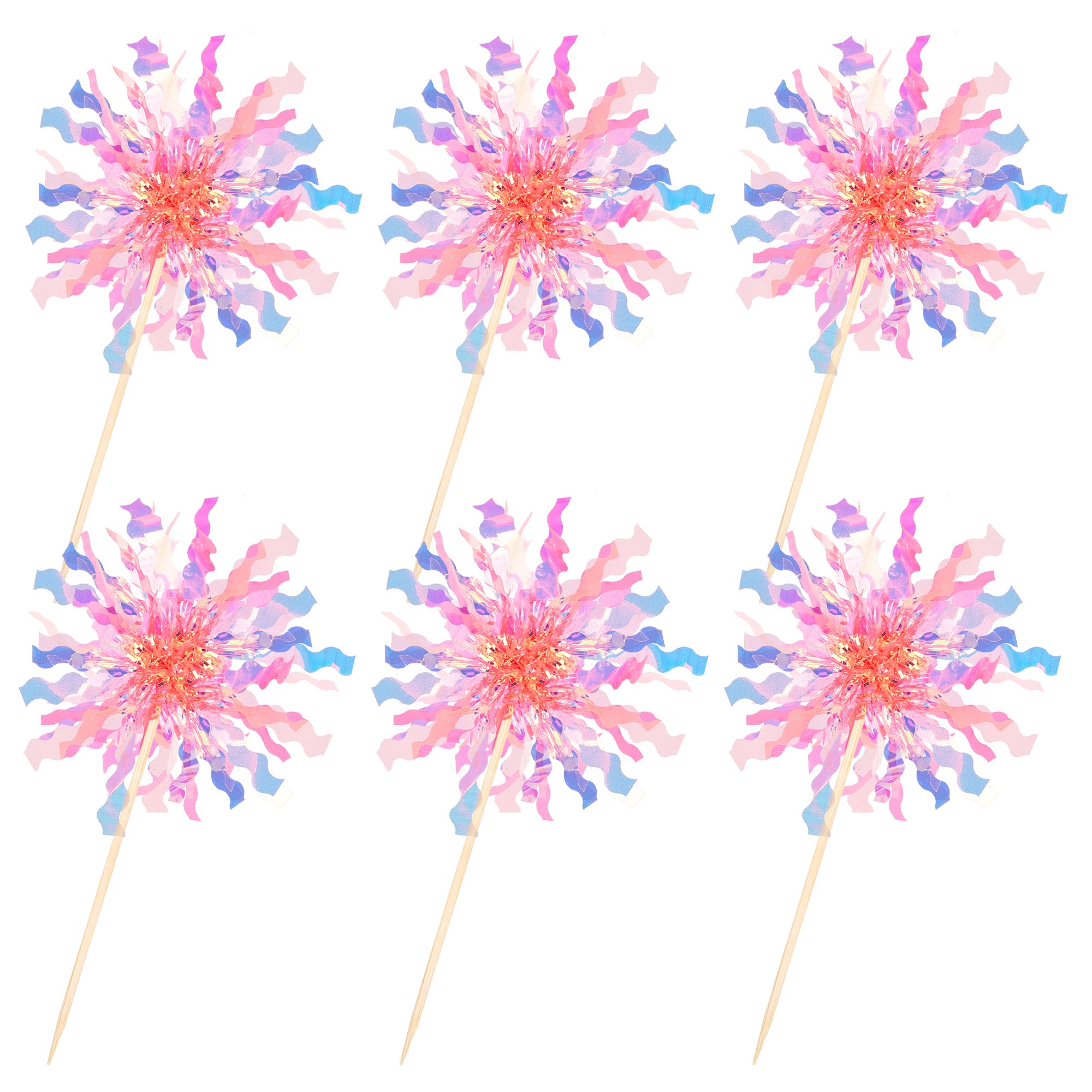 ZHUOWEISM orange cupcake toppers on treats for vibrant party decor